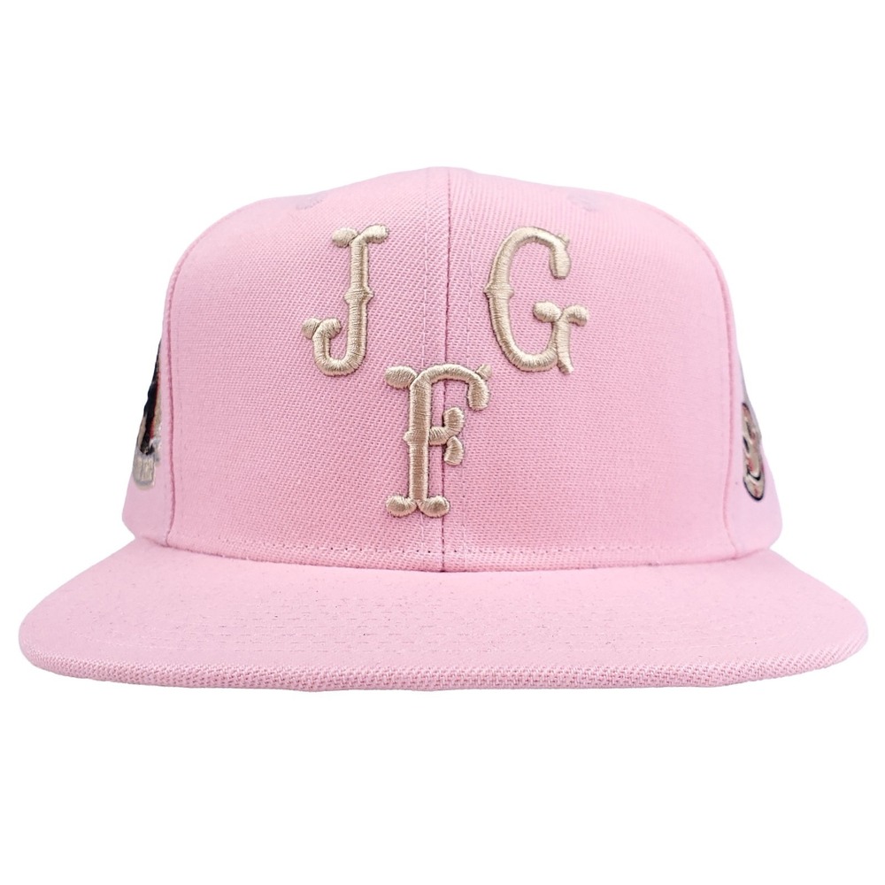 Joe Fresh‎ Goods Mitchell & Ness Snapback Hat Cap 3D Logo South Side Pink New